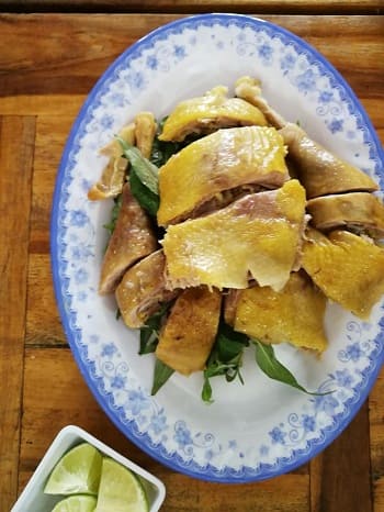Món ăn trong bộ ảnh Cơm Gà Trâm Anh