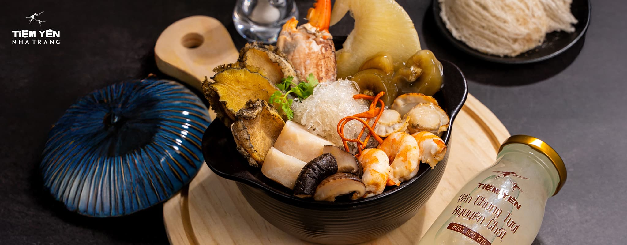 Món yến sào tại Tiệm Yến Nha Trang