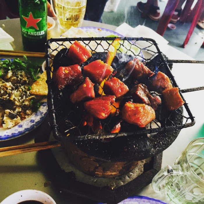 Đặc sản bò nướng Lạc Cảnh Nha Trang