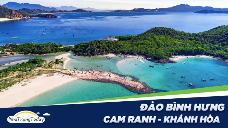 Đảo Bình Hưng, Cam Ranh: Cảnh quan và lưu ý tiếp cận