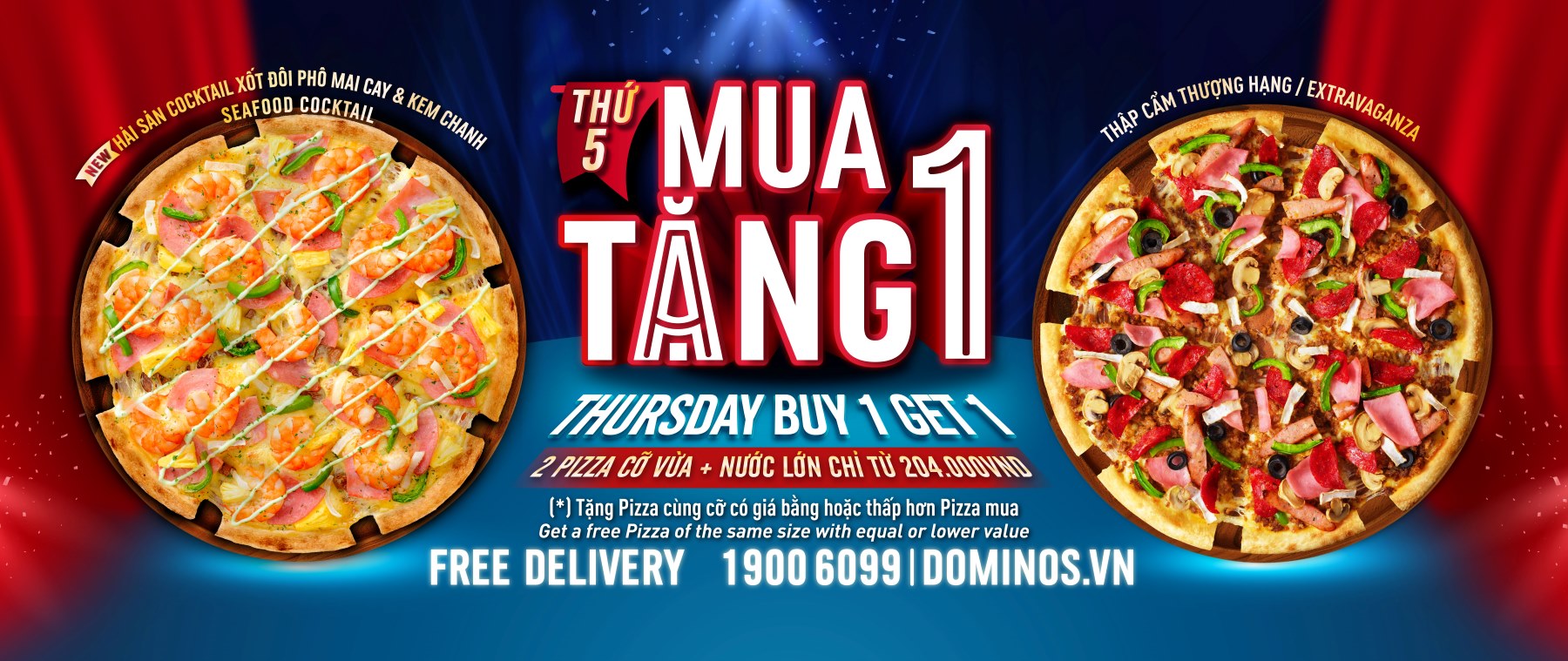 Chương trình pizza Domino’s Việt Nam