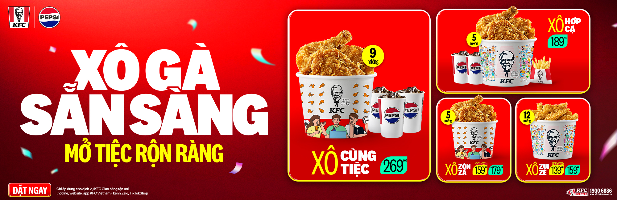Xô gà KFC Việt Nam