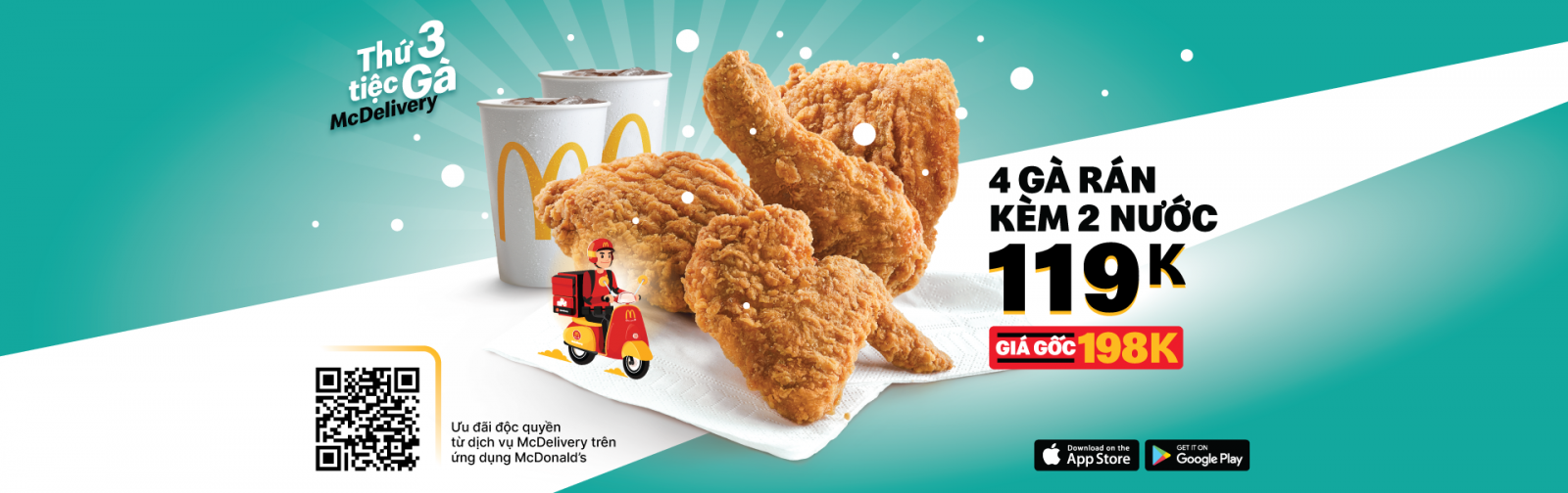 Sản phẩm gà McDonald’s Việt Nam