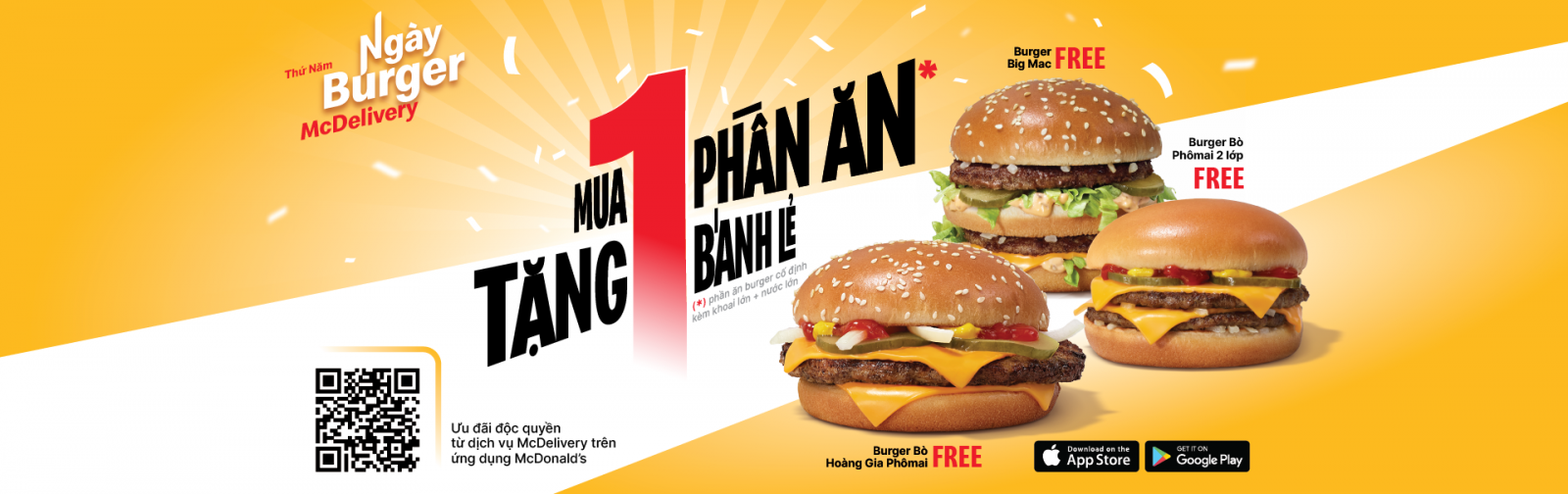 Chương trình sản phẩm McDonald’s Việt Nam