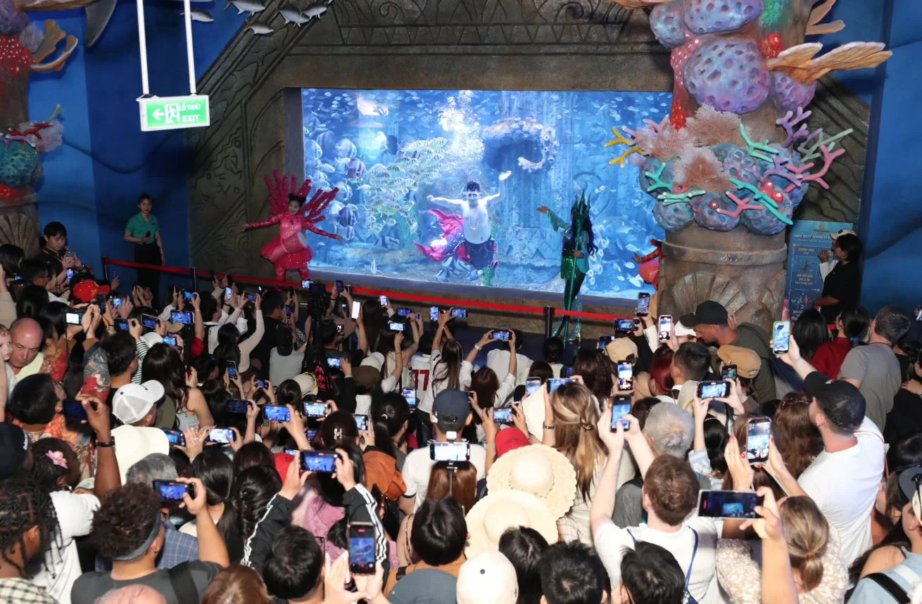 Show nàng tiên cá VinWonders Nha Trang tại Nha Trang