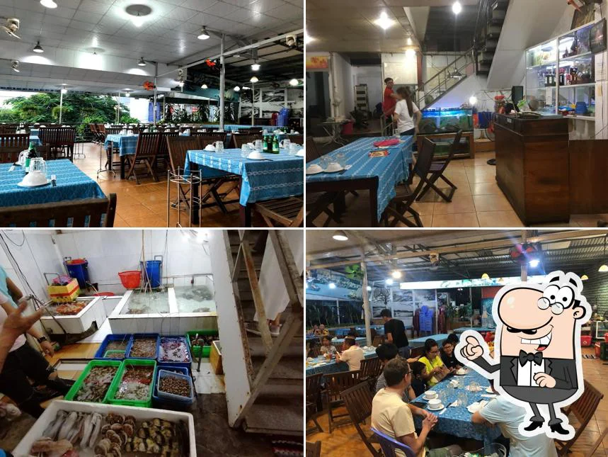 Khu hải sản và không gian phục vụ Bờ Kè Quán