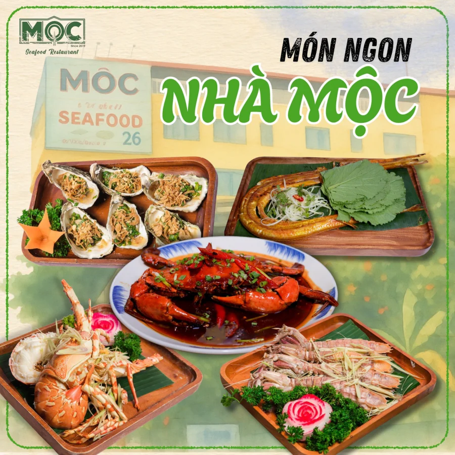Hình giới thiệu món ăn Hải Sản Mộc Quán