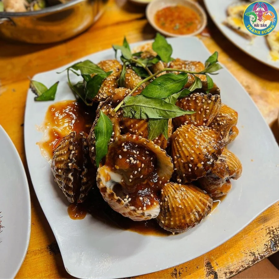 Món ốc tại Hải Sản Thanh Sương 1