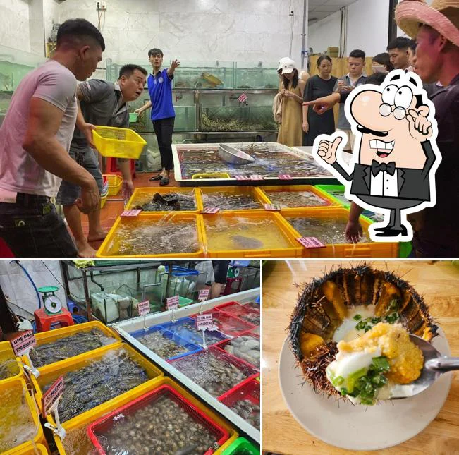 Bể hải sản tại Hải Sản Thanh Sương 2