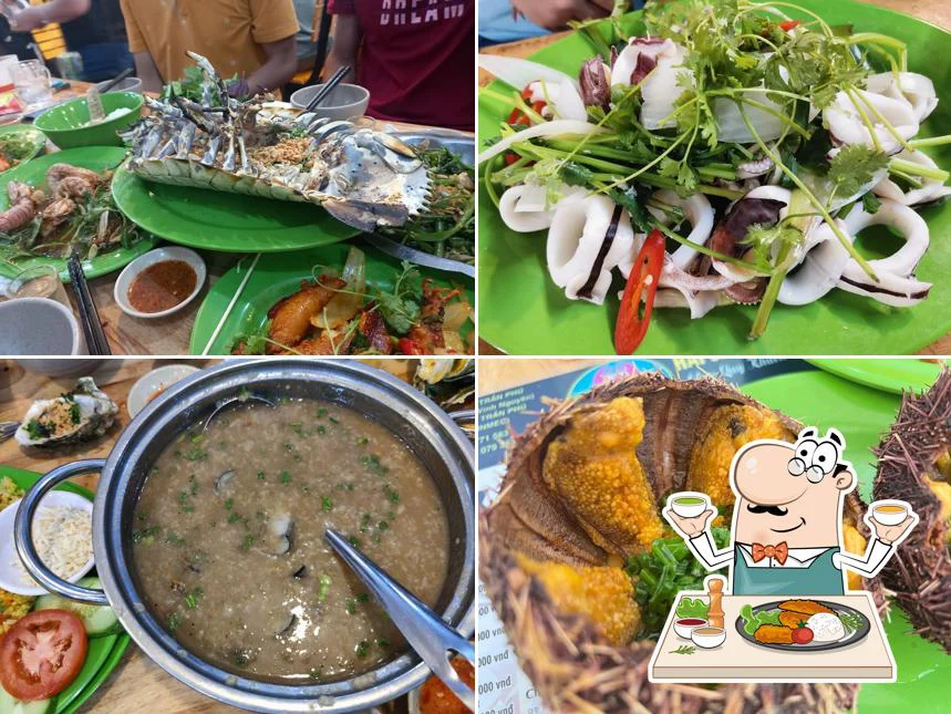 Món cá, mực và món nước tại Thanh Sương 2