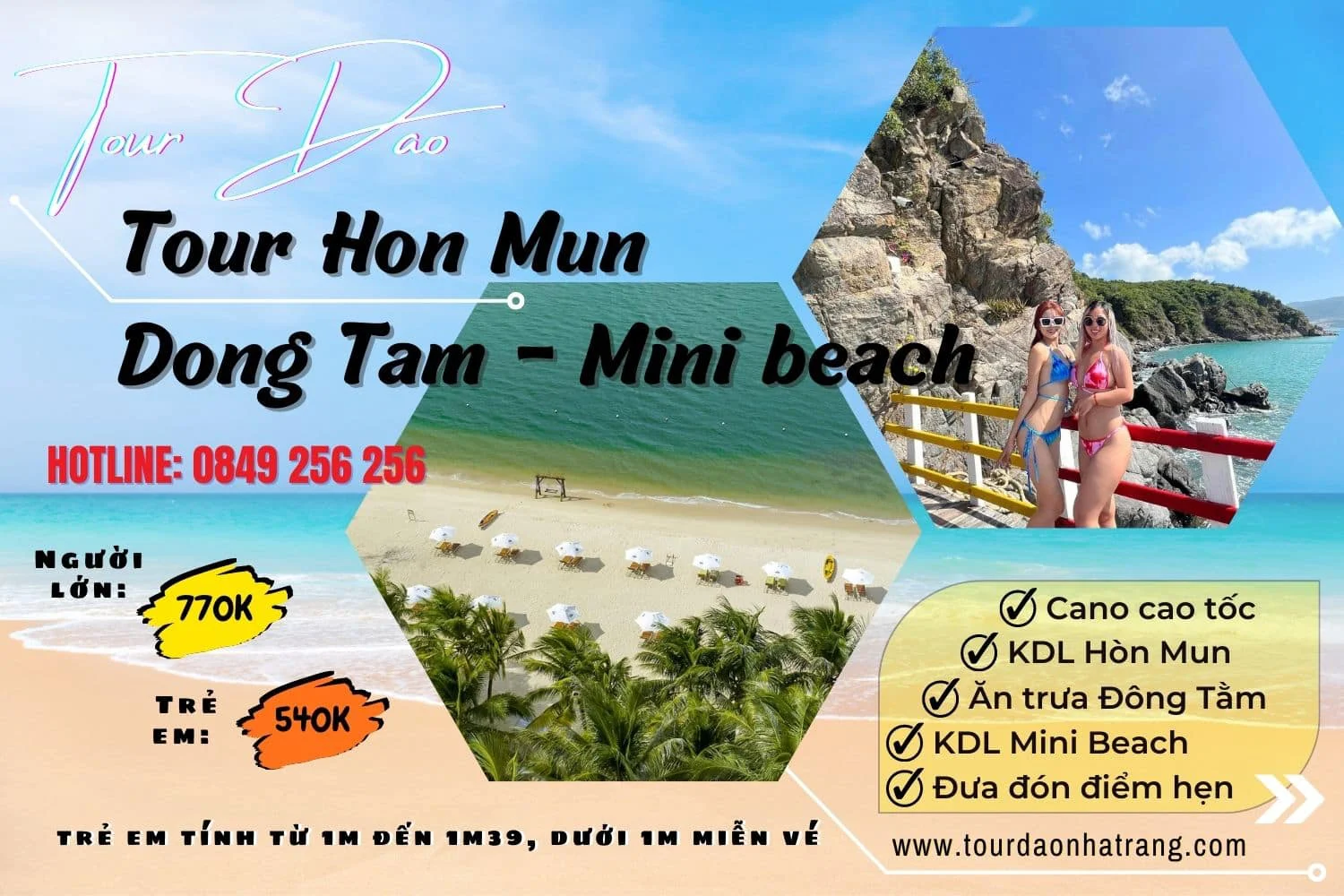 Tàu tham quan Hòn Mun Nha Trang