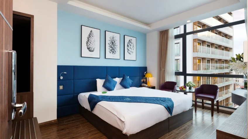 Phòng nghỉ tại Aaron Hotel Nha Trang – góc 5