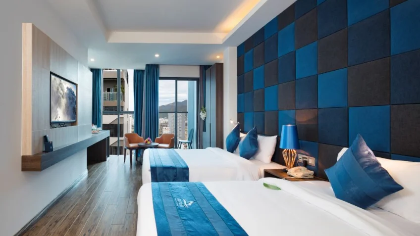 Phòng nghỉ tại Aaron Hotel Nha Trang – góc 11