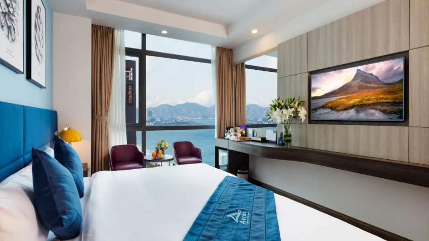 Phòng nghỉ tại Aaron Hotel Nha Trang – góc 7