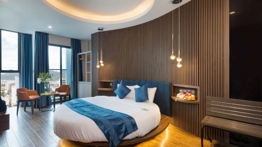 Phòng nghỉ tại Aaron Hotel Nha Trang – góc 15