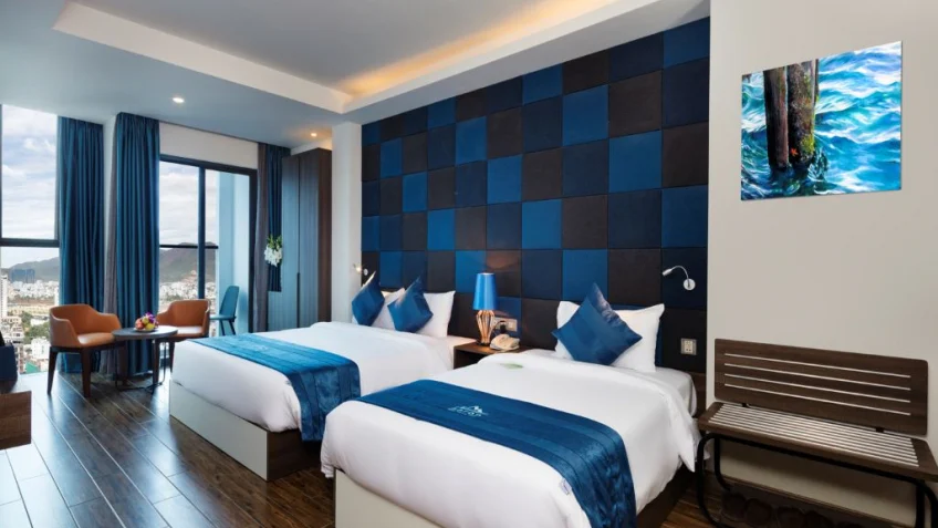 Phòng nghỉ tại Aaron Hotel Nha Trang – góc 10