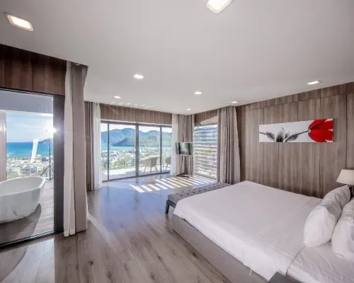 Phòng khách tại Acqua Villa Nha Trang