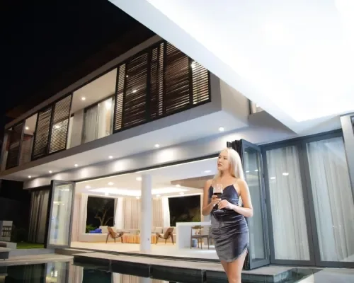 Khu barbecue tại Acqua Villa Nha Trang