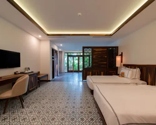 Phòng nghỉ tại Alibu Resort Nha Trang – góc 4