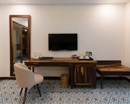 Phòng nghỉ tại Alibu Resort Nha Trang – góc 2