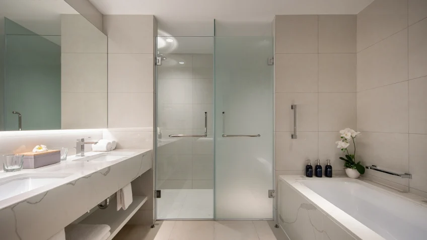 Phòng tắm tại Alma Resort Cam Ranh