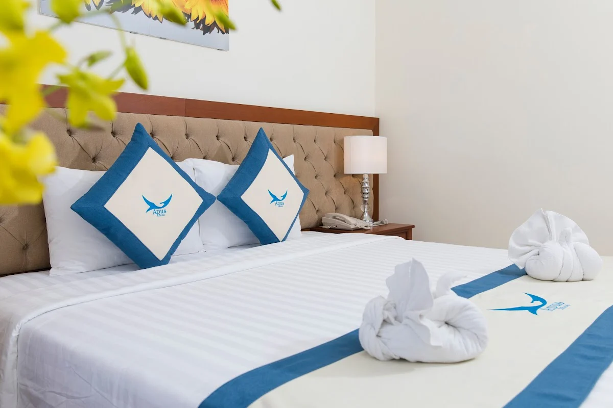 Phòng nghỉ tại Apus Hotel Nha Trang – góc 2