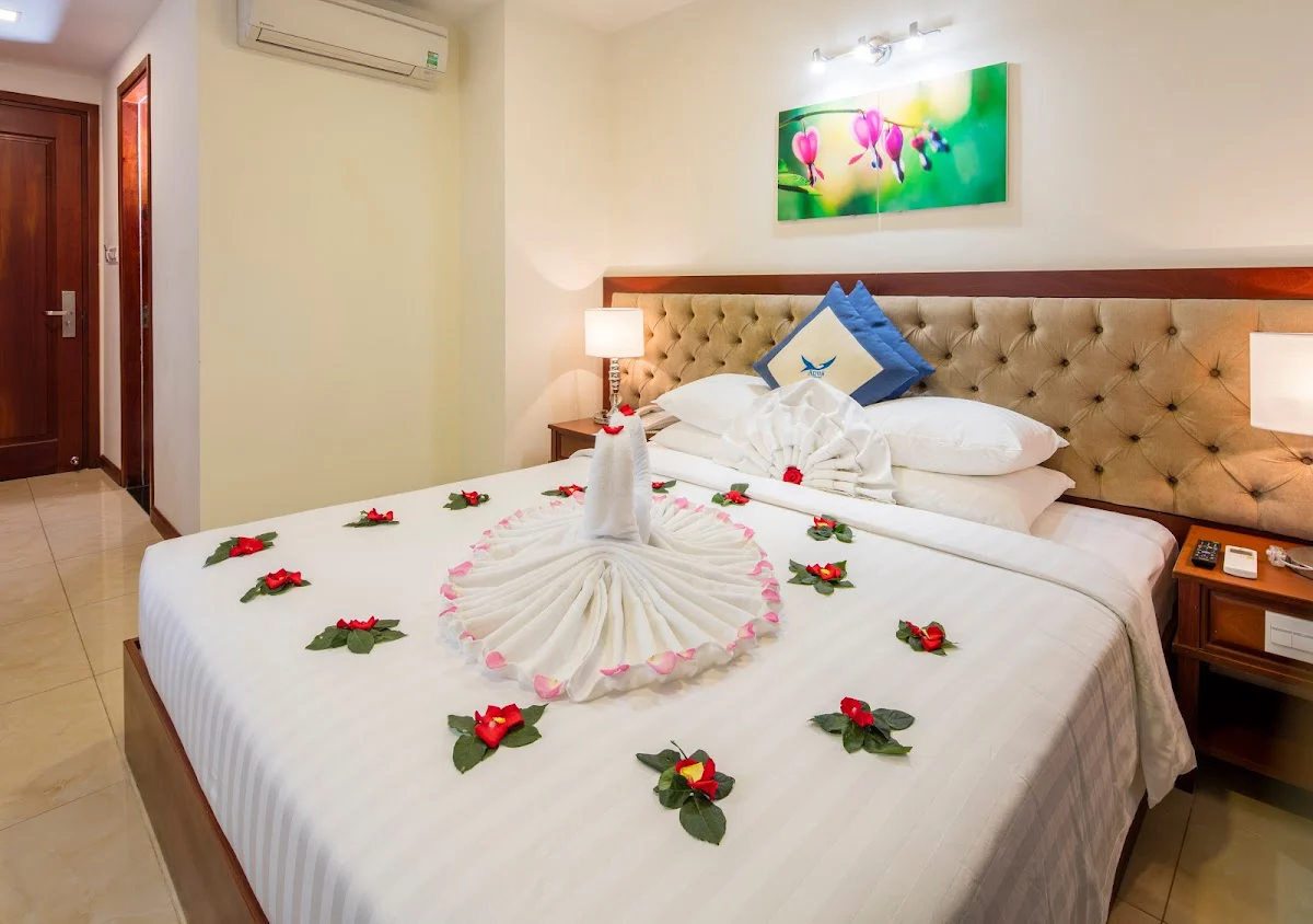Phòng nghỉ tại Apus Hotel Nha Trang – góc 7