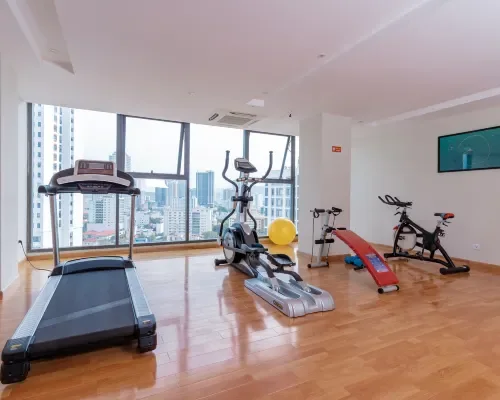 Phòng tập thể dục tại Areca Hotel Nha Trang