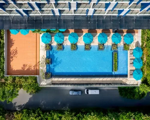 Hồ bơi tại TUI BLUE Nha Trang – góc 2