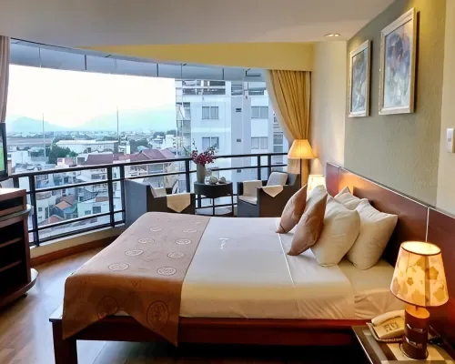 Phòng nghỉ tại Asia Paradise Hotel Nha Trang – góc 6