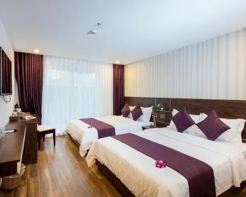 Phòng nghỉ tại Balcony Nha Trang Hotel – góc 4