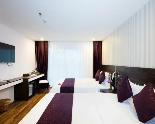 Phòng nghỉ tại Balcony Nha Trang Hotel – góc 3