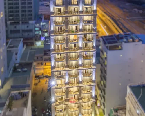 Toàn cảnh tại Balcony Nha Trang Hotel – góc 2