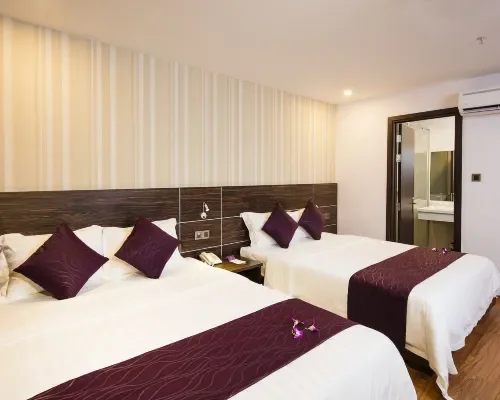 Phòng nghỉ tại Balcony Nha Trang Hotel