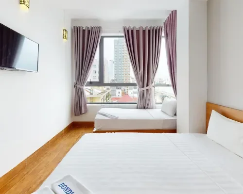 Dorm hỗn hợp 12 giường