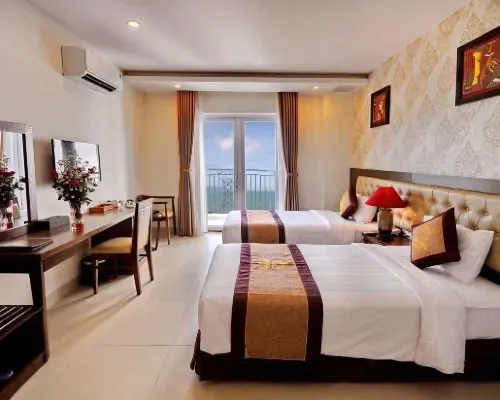 Phòng nghỉ tại Boss Hotel Nha Trang – góc 6