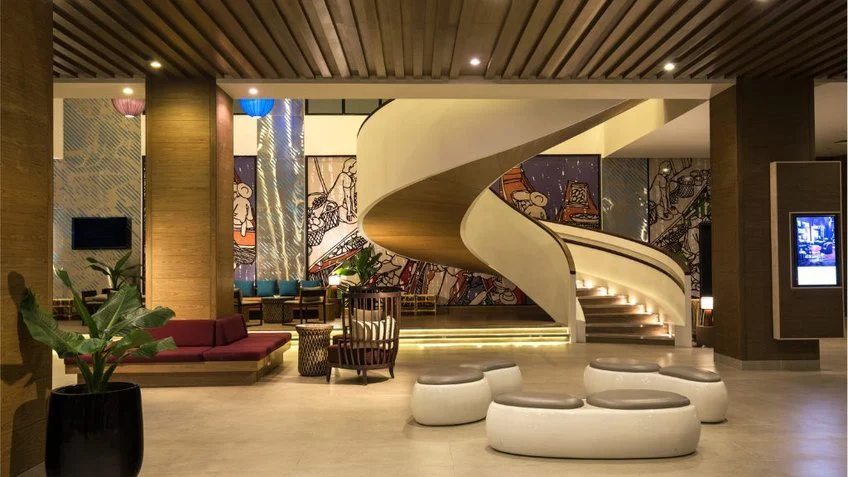 Sảnh và khu đón khách tại Citadines Bayfront Nha Trang – góc 2