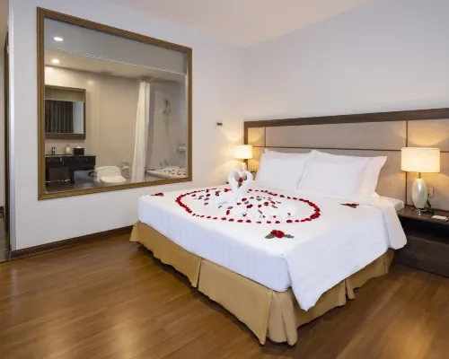 Không gian chung tại Daphovina Hotel