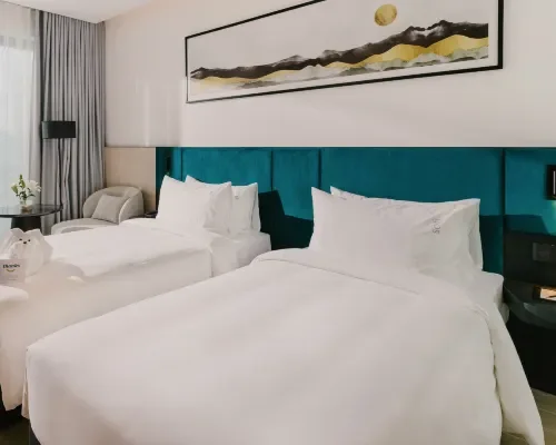 Phòng nghỉ tại December Hotel Nha Trang – góc 2