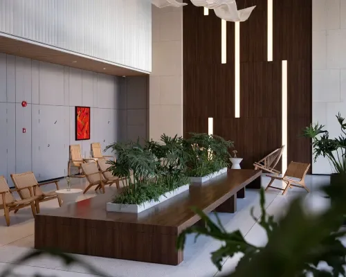 Sảnh và khu đón khách tại December Hotel Nha Trang