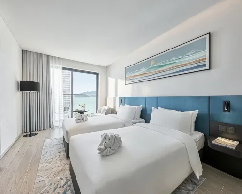 Phòng nghỉ tại December Hotel Nha Trang – góc 4