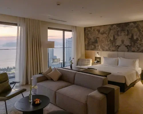 Phòng nghỉ tại December Hotel Nha Trang – góc 7