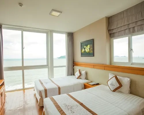 Phòng nghỉ tại Dendro Beachfront Hotel Nha Trang – góc 9