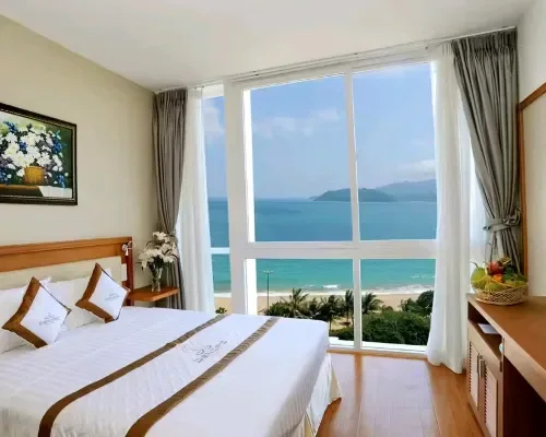 Phòng nghỉ tại Dendro Beachfront Hotel Nha Trang – góc 7