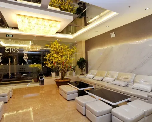 Sảnh và khu đón khách tại Dendro Beachfront Hotel Nha Trang – góc 2