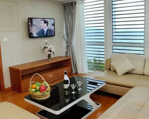 Phòng nghỉ tại Dendro Beachfront Hotel Nha Trang – góc 3
