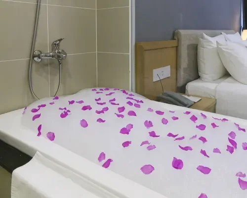 Phòng nghỉ tại Dendro Gold Hotel – góc 5
