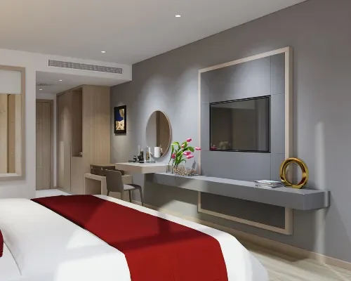 Phòng nghỉ tại D’Qua Hotel Nha Trang