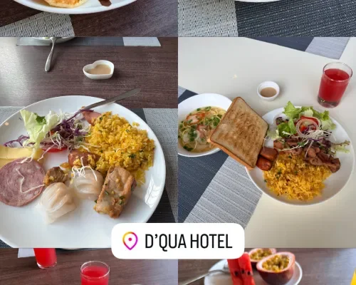 Không gian ăn uống tại D’Qua Hotel Nha Trang – góc 3