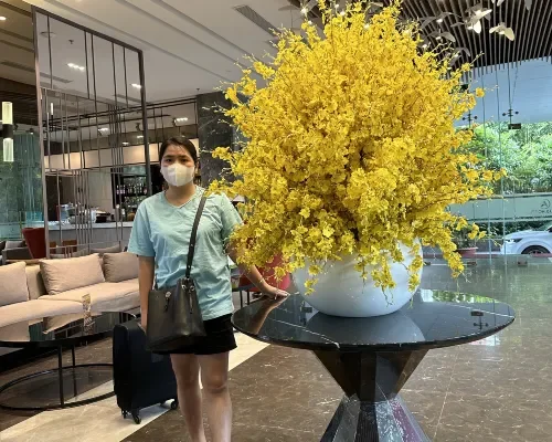 Sảnh và khu đón khách tại D’Qua Hotel Nha Trang – góc 3